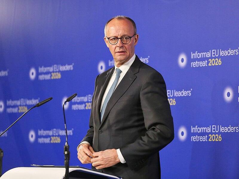 Friedrich Merz am 12.02.2026 - Foto: via dts Nachrichtenagentur