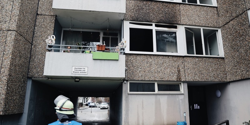FW-E: Küchenbrand in Mehrfamilienhaus - keine Verletzten - Foto: presseportal.de
