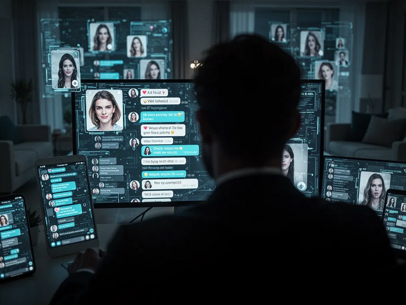 KI-gesteuerte Liebesbetrüger fordern neue Wachsamkeit - Foto: über boerse-global.de