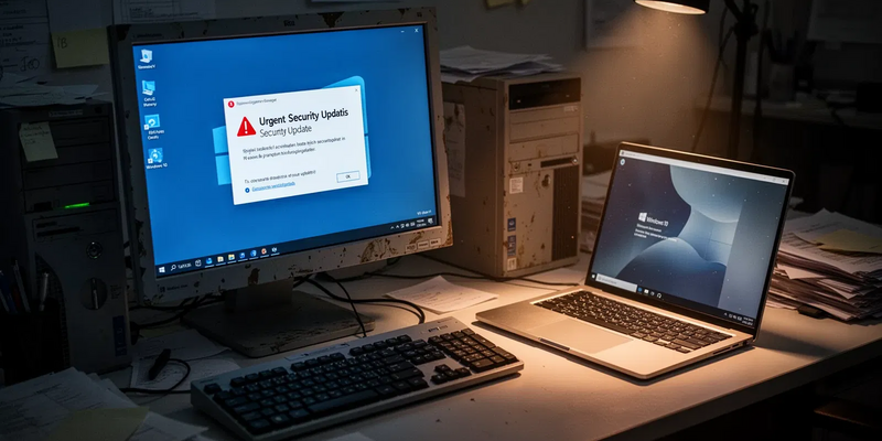 Microsoft patcht Windows 10: Nur zahlende Kunden sind geschützt - Foto: über boerse-global.de