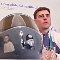 Der ukrainische Skeleton-Pilot Wladislaw Heraskewytsch ist von Olympia ausgeschlossen worden. - Foto: Peter Kneffel/dpa