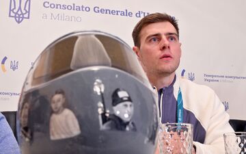 Der ukrainische Skeleton-Pilot Wladislaw Heraskewytsch ist von Olympia ausgeschlossen worden. - Foto: Peter Kneffel/dpa