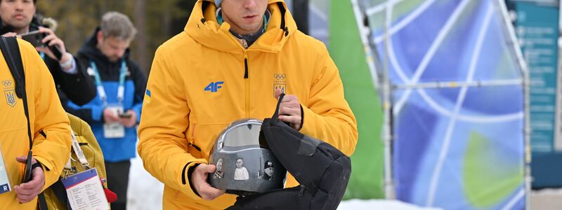 Der Ukrainer steht im Zentrum einer Debatte um freie Meinungsäußerungen von Athleten. - Foto: Robert Michael/dpa