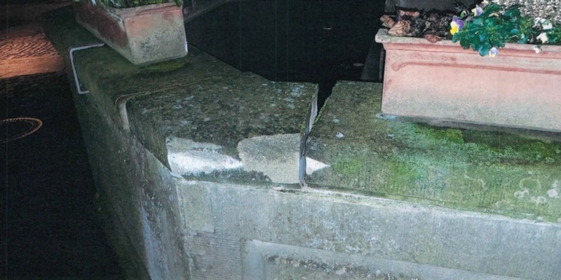 POL-HSK: Städtisches Baudenkmal beschädigt - Foto: presseportal.de