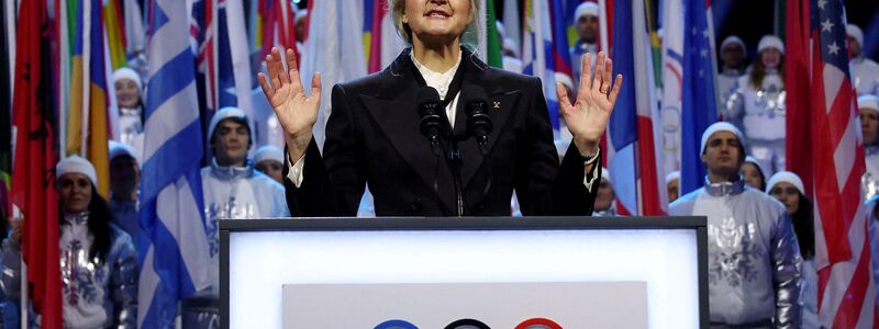 Die erste Frau an der Spitze des IOC: Kirsty Coventry. - Foto: Yves Herman/Reuters Pool Photo/AP/dpa