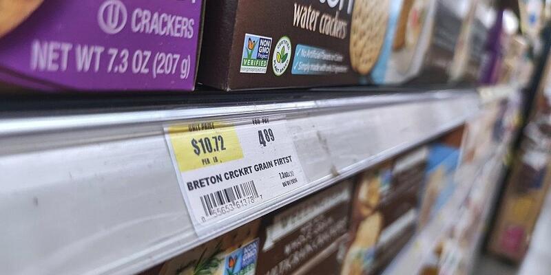 Preise in einem US-Supermarkt (Archiv) - Foto: via dts Nachrichtenagentur