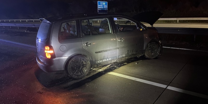 API-TH: reduzierte Geschwindigkeit nach Verkehrsunfall - Foto: presseportal.de