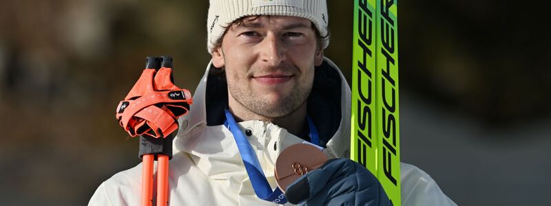 Schreibt wieder sportliche Schlagzeilen: Sturla Holm Laegreid. - Foto: Hendrik Schmidt/dpa