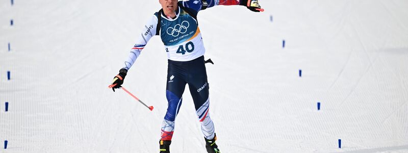 Überlegener Olympiasieger: Quentin Fillon Maillet.  - Foto: Hendrik Schmidt/dpa