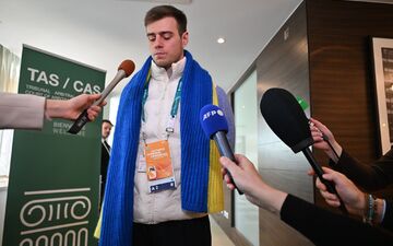 Skeleton-Pilot Wladislaw Heraskewytsch hatte mit seinem Einspruch keinen Erfolg. - Foto: Peter Kneffel/dpa