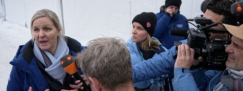 IOC-Präsidentin Kirsty Coventry hält die Regeln für Meinungsäußerungen für richtig. - Foto: Fatima Shbair/AP/dpa