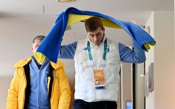 Wladislaw Heraskewytsch bekam vom Cas keine Starterlaubnis. - Foto: Peter Kneffel/dpa