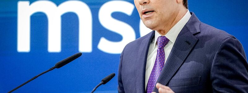 «Wir gehören zusammen», sagte US-Außenminister Rubio. - Foto: Kay Nietfeld/dpa