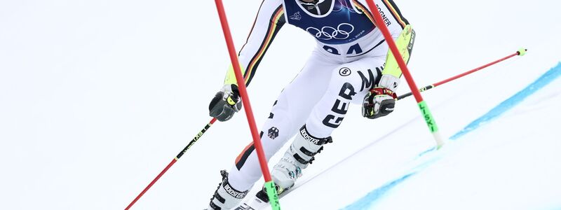 Bester Deutscher im Riesenslalom: Alexander Schmid. - Foto: Gabriele Facciotti/AP/dpa