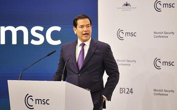 Marco Rubio am 14.02.2026 - Foto: via dts Nachrichtenagentur