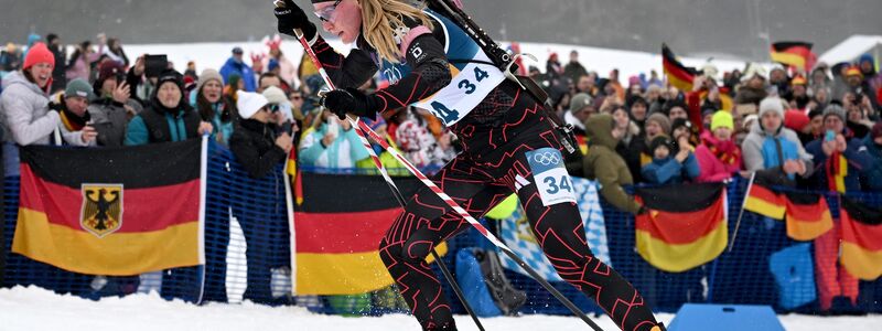 Julia Tannheimer feierte ihre Olympia-Premiere. - Foto: Hendrik Schmidt/dpa