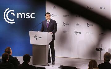 Marco Rubio am 14.02.2026 - Foto: via dts Nachrichtenagentur