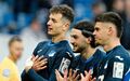Torschütze Fisnik Asllani (l.): Hoffenheim wirbelt und feiert. - Foto: Uwe Anspach/dpa
