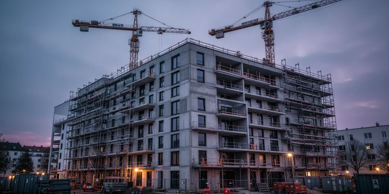 Immobilienweisen: Nur 215.000 neue Wohnungen 2026 - Foto: über boerse-global.de