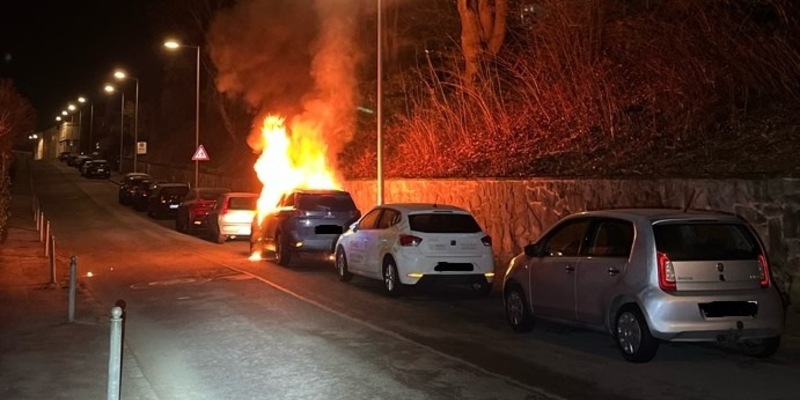 POL-HA: PKW Brand - Foto: presseportal.de