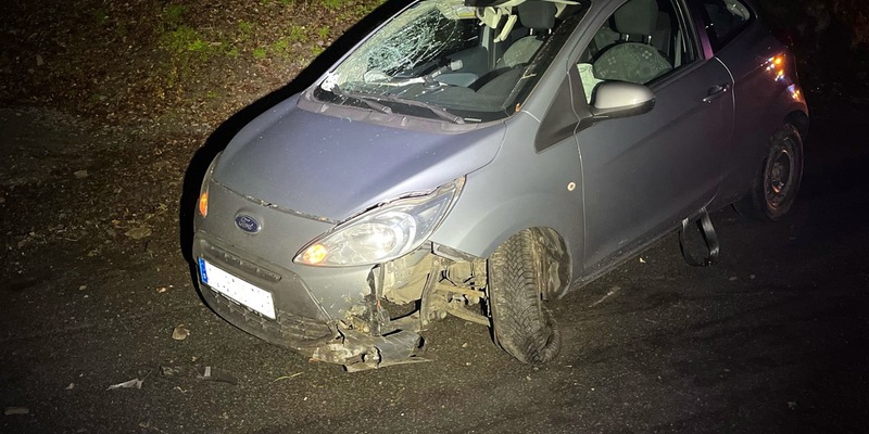 POL-GM: 20-Jährige kommt von der Fahrbahn ab - Foto: presseportal.de
