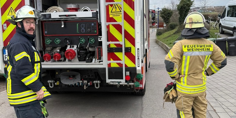 FW Weinheim: Brandmeldeanlage im Pilgerhaus löst aus. Angebranntes Popcorn als Ursache - Foto: presseportal.de