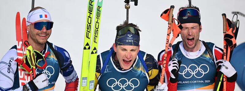 Bei den Männern jubeln die anderen, nur nicht die Deutschen. - Foto: Hendrik Schmidt/dpa