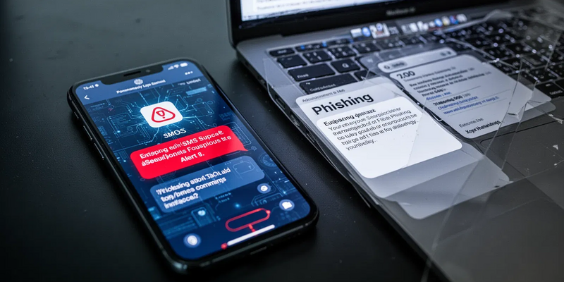 Phishing-Welle: Kriminelle kombinieren SMS und E-Mails - Foto: über boerse-global.de