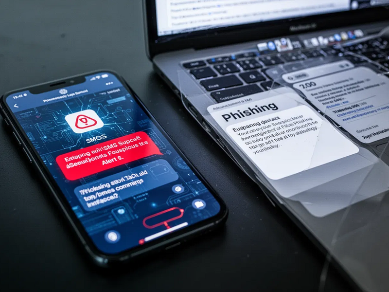 Phishing-Welle: Kriminelle kombinieren SMS und E-Mails - Foto: über boerse-global.de