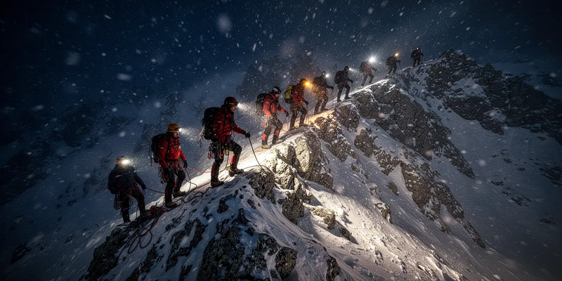 Bergrettung befreit zwei Wanderer aus Schneesturm - Foto: über boerse-global.de