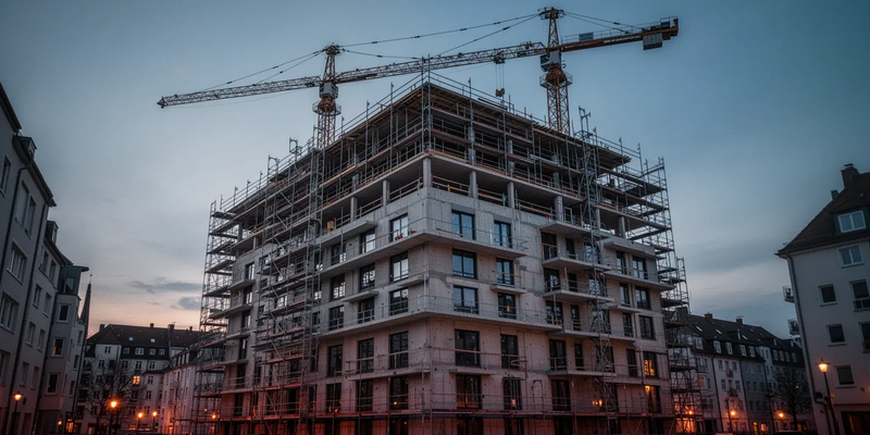 Wohnungsmarkt: Neubau fällt 2026 auf nur 215.000 Wohnungen - Foto: über boerse-global.de