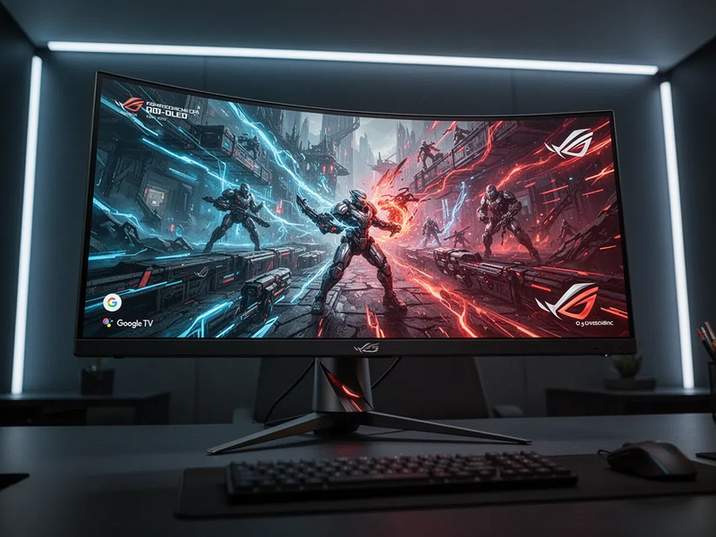 ASUS ROG startet ersten Gaming-Monitor mit Google TV - Foto: über boerse-global.de