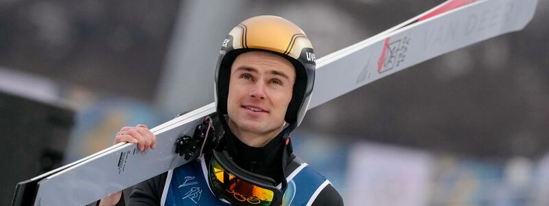 Will hoch hinaus: Vinzenz Geiger. - Foto: Evgeniy Maloletka/AP/dpa