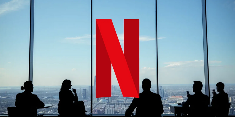 La acción de Netflix enfrenta un doble desafío: presión en bolsa y una batalla por adquisiciones - Foto: über boerse-global.de