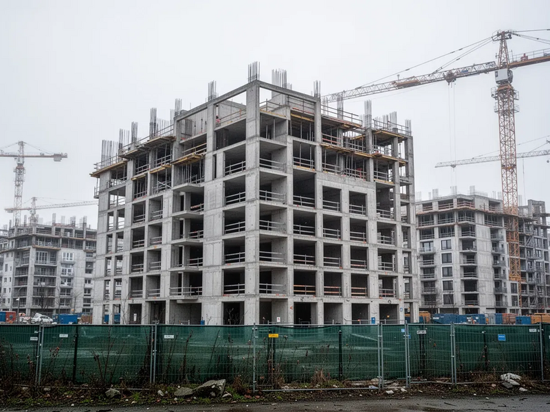 Immobilienweisen: Wohnungsbau steckt in struktureller Krise - Foto: über boerse-global.de