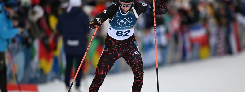 In der Loipe hat Franziska Preuß derzeit weniger Probleme. - Foto: Hendrik Schmidt/dpa