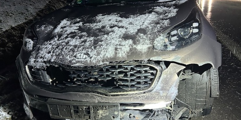 POL-PDLD: A65/AS LD-Nord (Dammheim) - Zwei Unfälle wegen Straßenglätte - Foto: presseportal.de