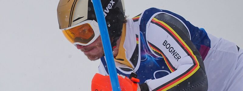 Verpasste die Podestplätze deutlich: Deutschlands Slalom-Ass Linus Straßer. - Foto: Michael Kappeler/dpa