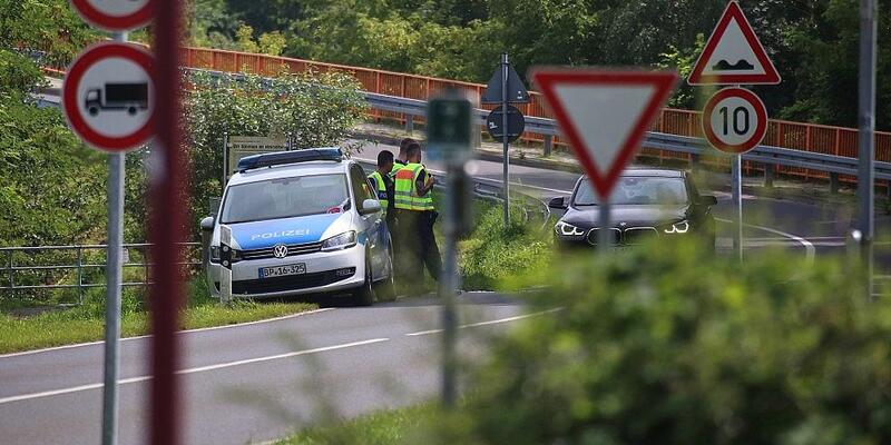 Verkehrskontrolle an der Grenze zu Polen (Archiv) - Foto: via dts Nachrichtenagentur