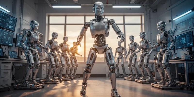 Humanoid-Roboter: 2026 wird zum Jahr der Praxis - Foto: über boerse-global.de