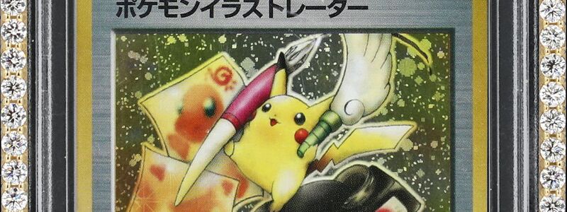 Der Youtuber und Wrestler Logan Paul ließ die Karte versteigern.  - Foto: -/Auktionshaus Goldin/dpa