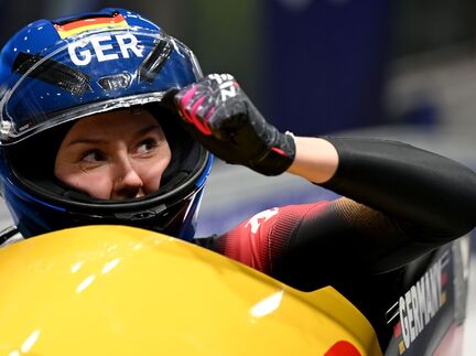 Laura Nolte büßte ihre Führung im letzten Durchgang noch ein. - Foto: Robert Michael/dpa