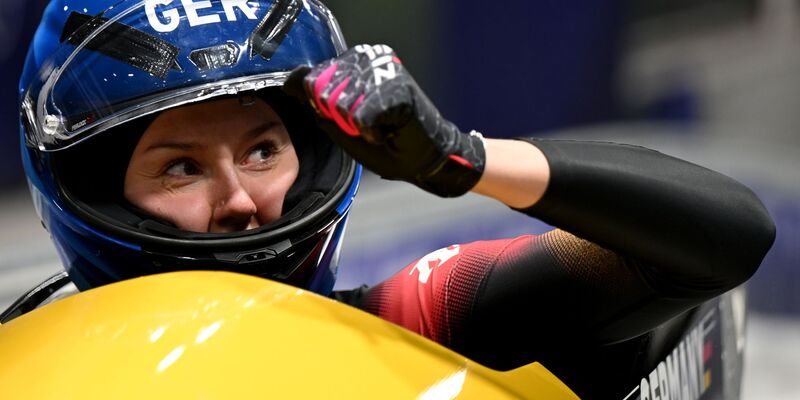 Laura Nolte büßte ihre Führung im letzten Durchgang noch ein. - Foto: Robert Michael/dpa