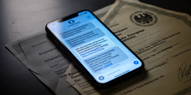 Finanzamt-SMS-Betrug: Opfer verliert sechsstellige Summe - Foto: über boerse-global.de