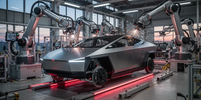 Tesla startet Cybercab-Produktion im April 2026 - Foto: über boerse-global.de