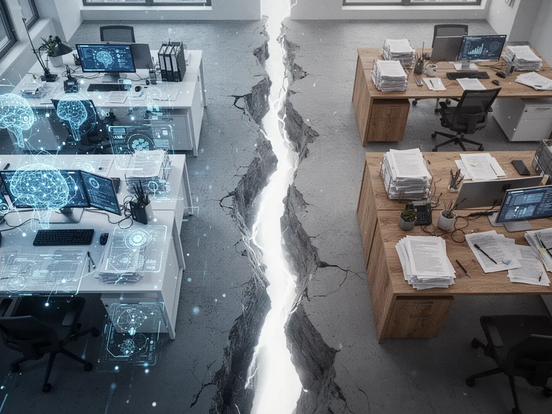 KI-Gefälle: Deutsche Arbeitnehmer hinken bei KI-Nutzung hinterher - Foto: über boerse-global.de