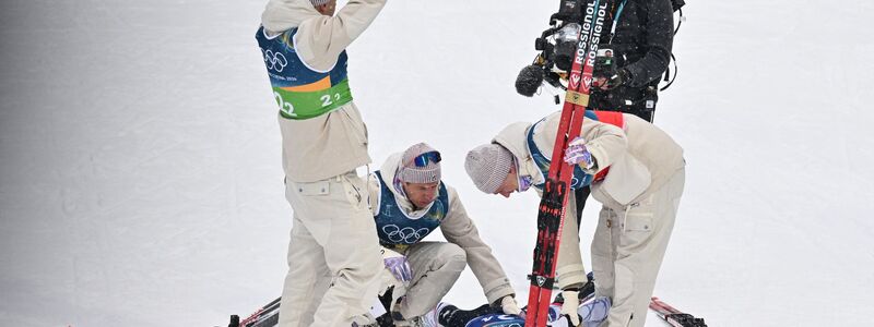 Erstmals Olympiasieger: Frankreichs Staffel jubelte im Ziel. - Foto: Hendrik Schmidt/dpa