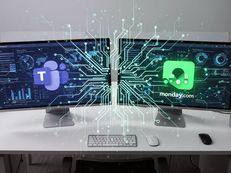 KI-Arms-Rennen: Microsoft und monday.com treiben autonome Arbeit voran - Foto: über boerse-global.de