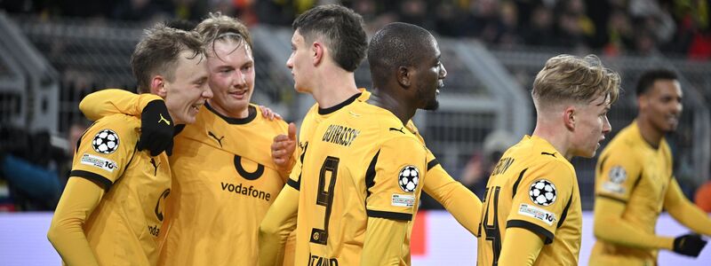 Borussia Dortmund darf auf den Einzug ins Achtelfinale der Champions League hoffen. - Foto: Bernd Thissen/dpa