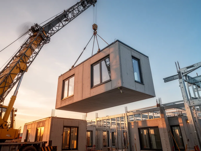 Modulares Bauen: Hoffnung für den deutschen Wohnungsmarkt - Foto: über boerse-global.de